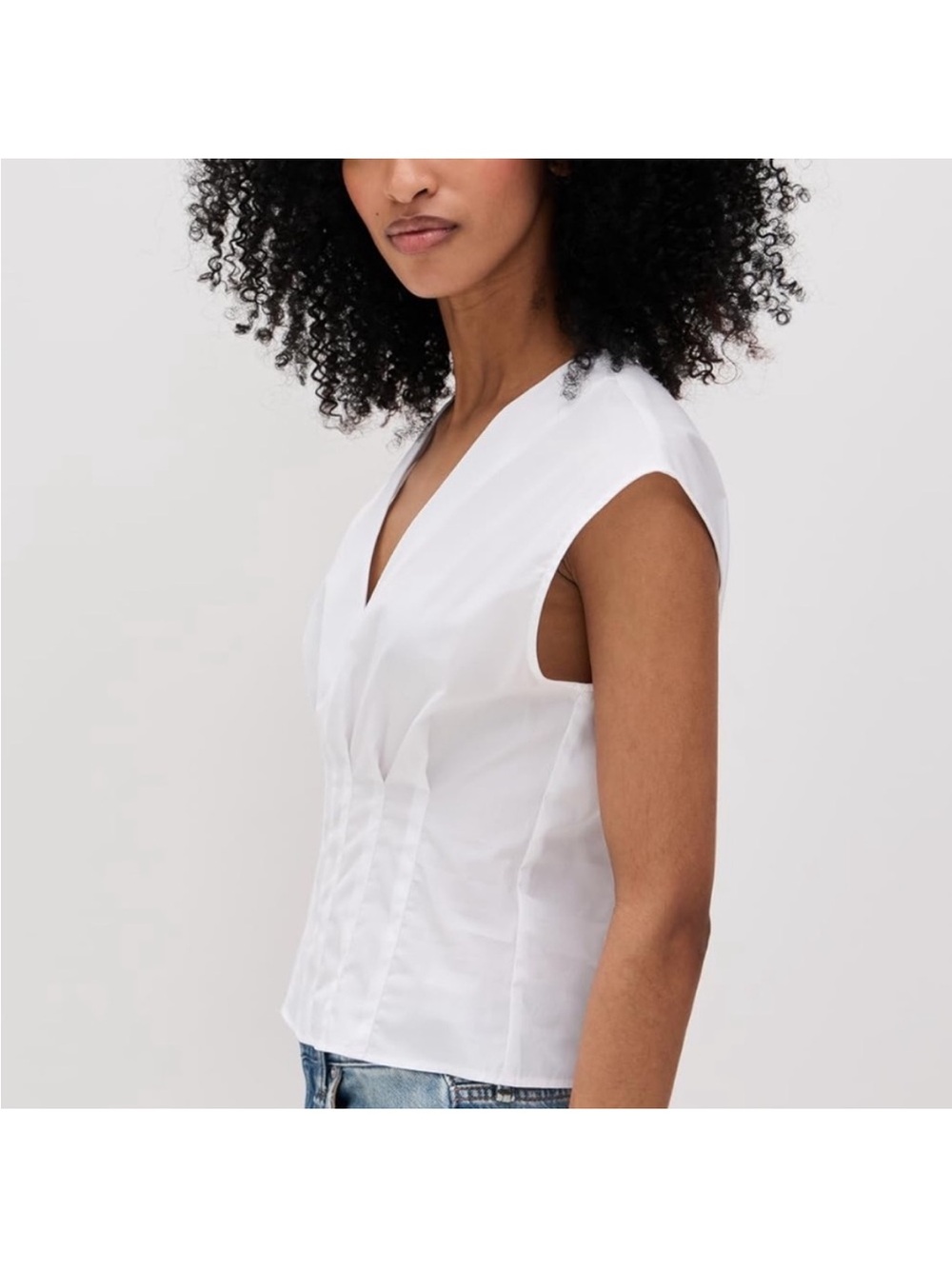 rag & bone Ines Poplin Top - Womens 4 - Picture 3 of 11
